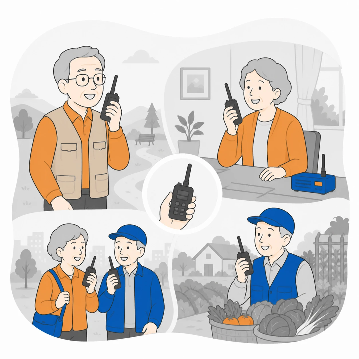 不習慣使用智慧型手機的族群